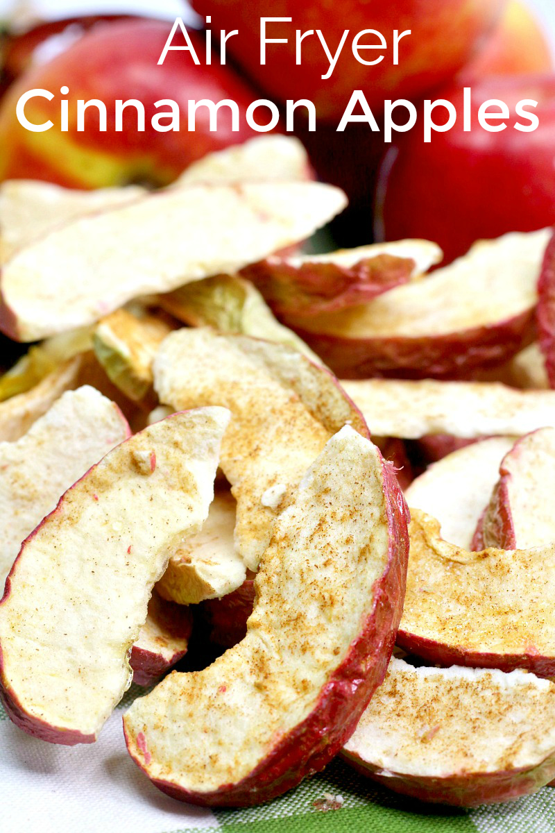 Air Fryer Cinnamon Apples Recipe #AirFryer #AirFryerRecipe #apples