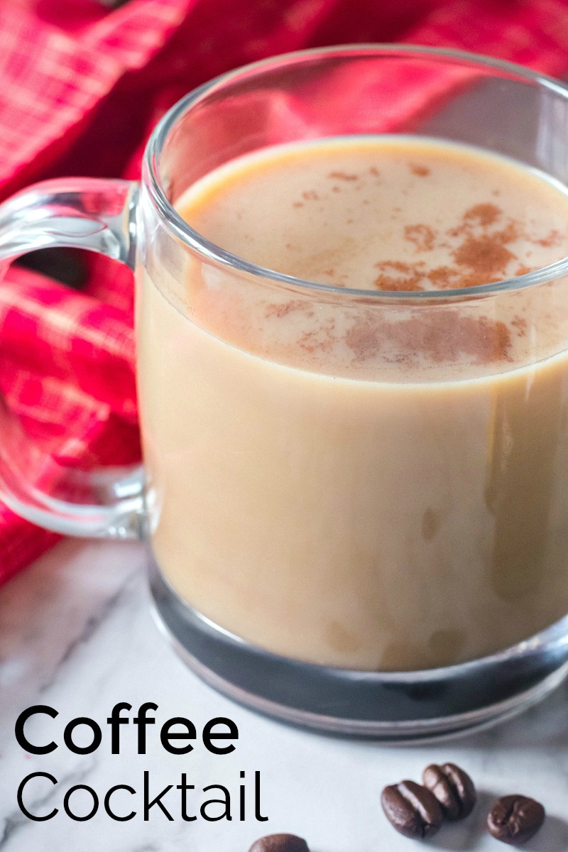 Spiked Coffee Cocktail Recipe #coffee #coffeecocktail #cocktail #baileys #kahlua #irishcream #AdultBeverage