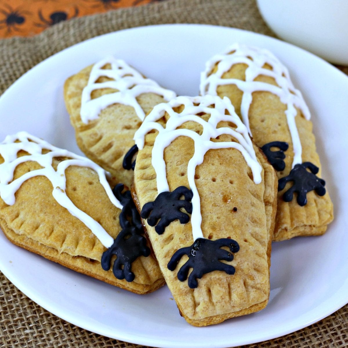 insta homemade halloween pop tart plate