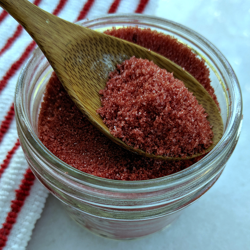 insta homemade peppermint sugar