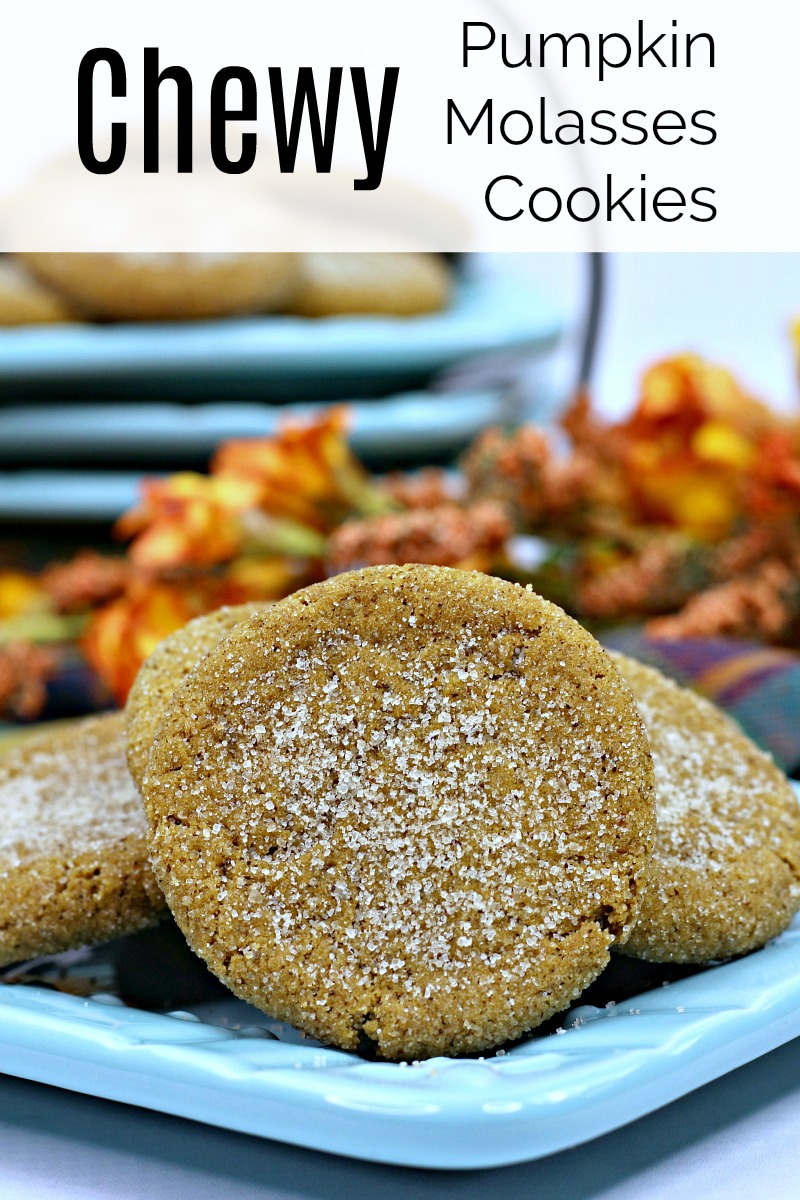 pin Fall plates of chewy pumpkin cookies