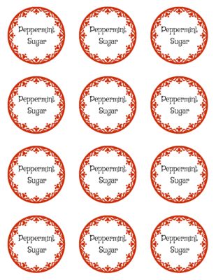 Peppermint Sugar Recipe for a Mason Jar Gift - Mama Likes To Cook