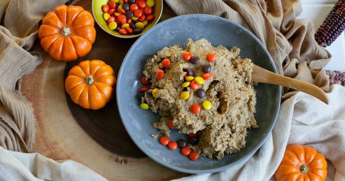 cookie dough with reeses pieces