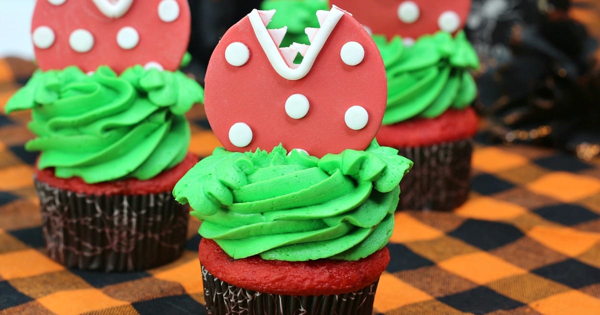 feature audrey ii cupcakes