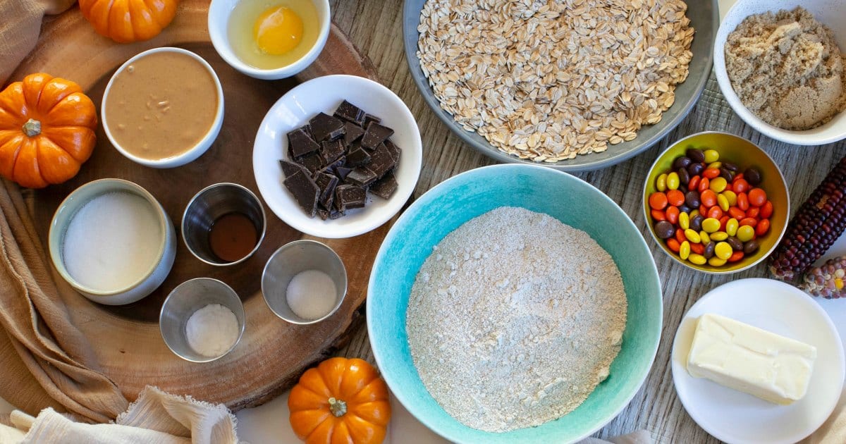 ingredients for thanksgiving cookies