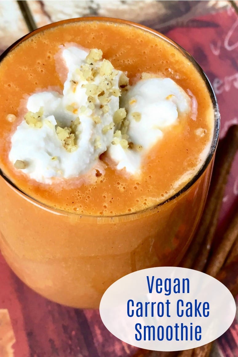 Decadent Vegan Carrot Cake Smoothie Recipe