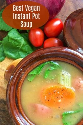 Best Chunky Instant Pot Vegan Soup Recipe - Mama Likes To Cook