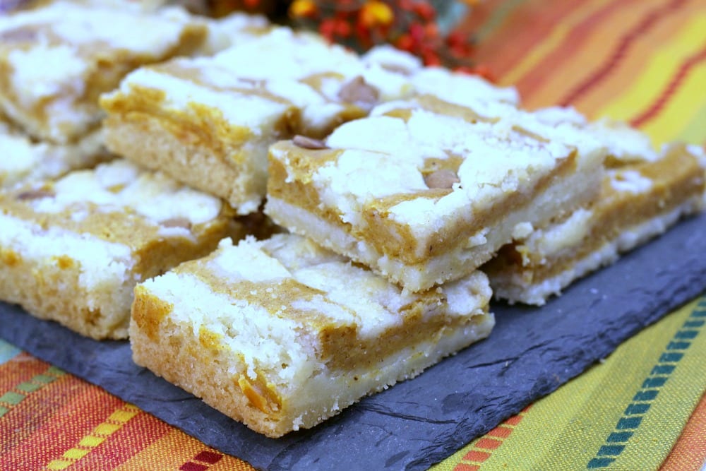 sugar cookie pumpkin cheesecake bars