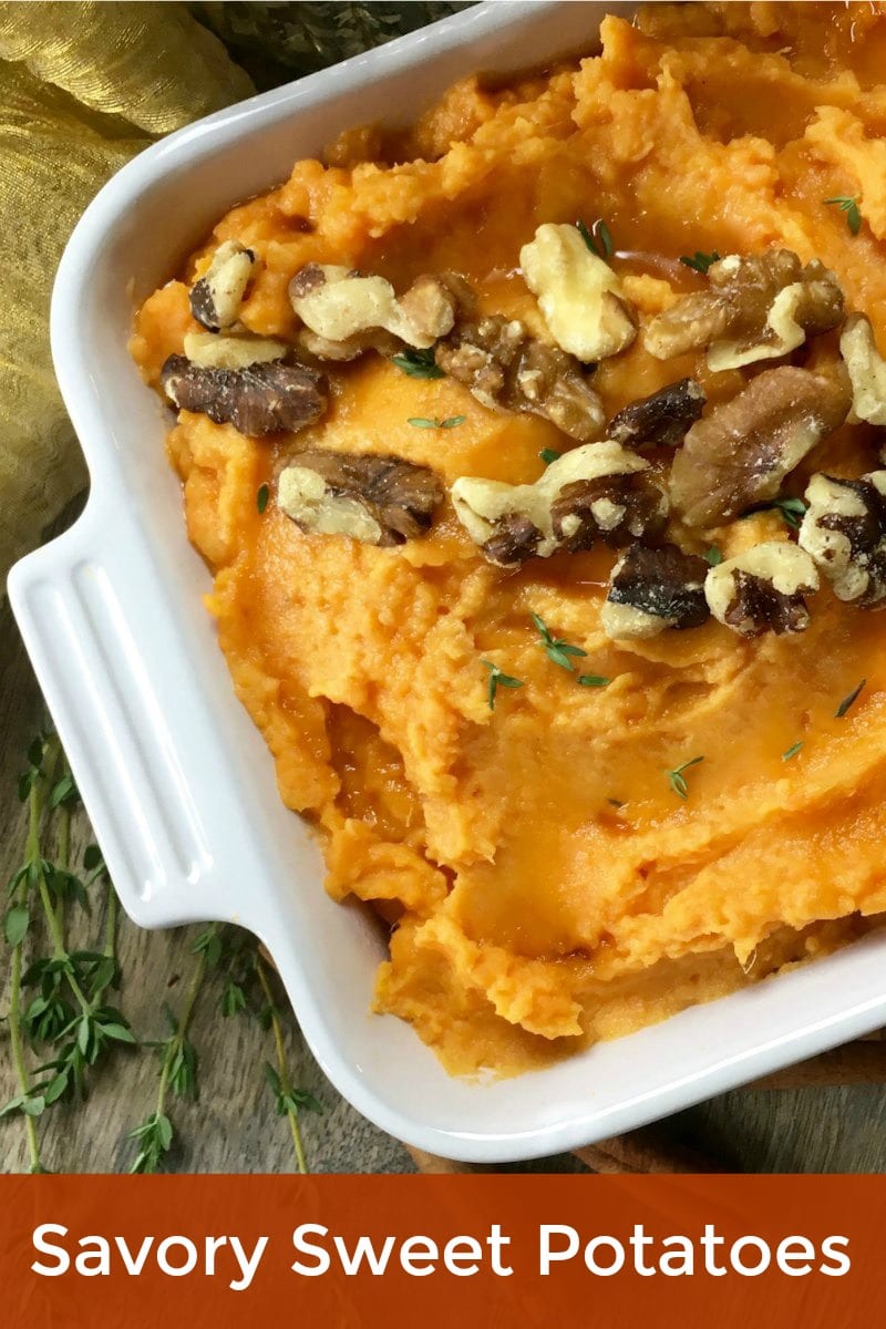 Creamy Savory Mashed Sweet Potatoes Recipe - Mama Likes To Cook