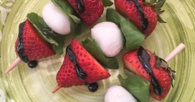 feature caprese strawberry kebabs