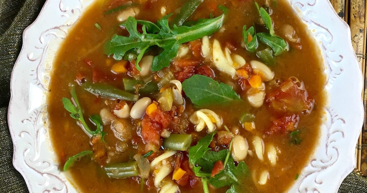 feature vegan dutch oven minestrone soup