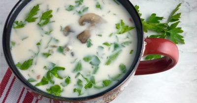 feature vegan wild rice soup