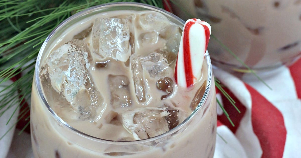iced holiday russian cocktail