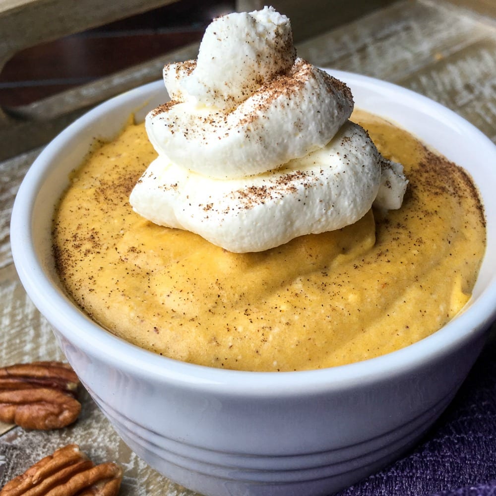 insta pumpkin mousse