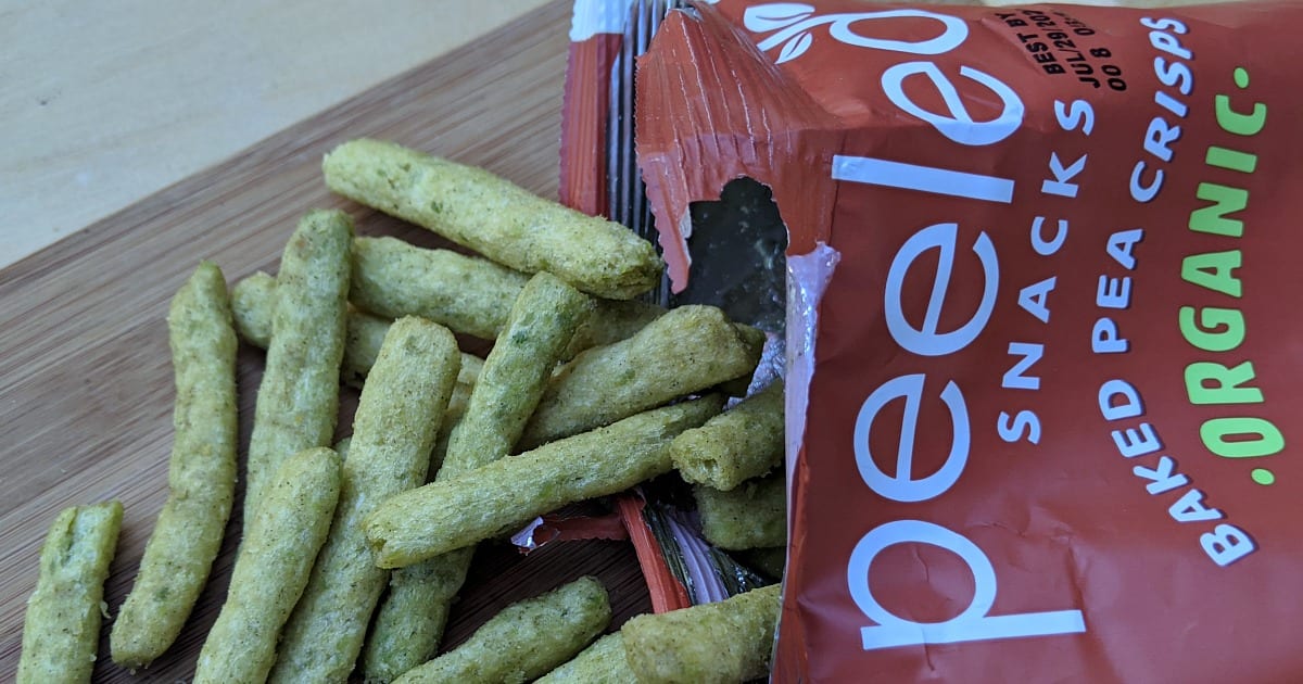 pea crisps peeled snacks