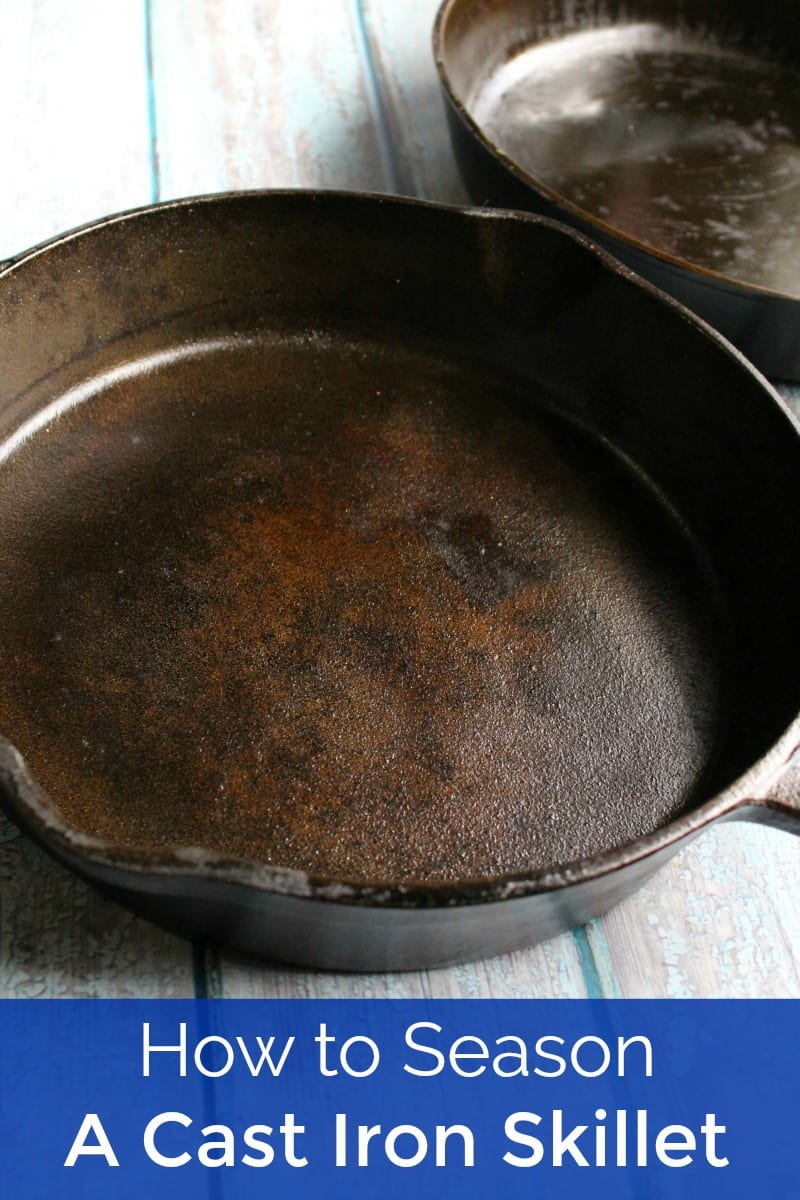 How to Perfectly Season a Cast Iron Skillet #CastIron #CastIronCooking #CastIronCare