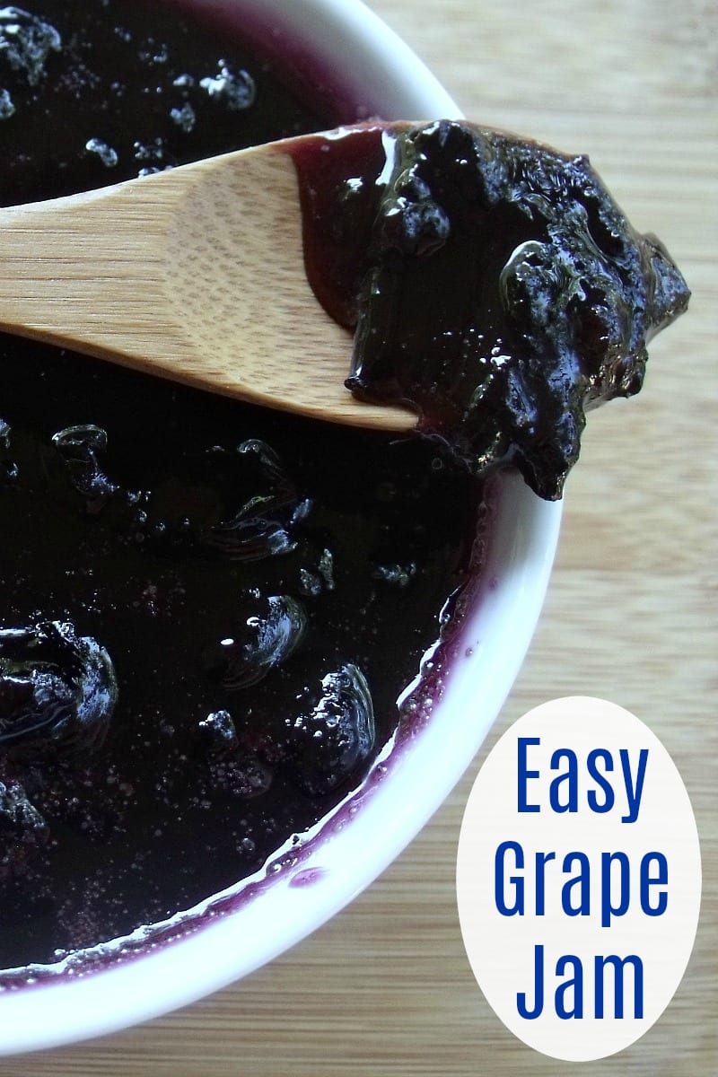 Easy Grape Jam Recipe with Only 2 Ingredients Mama Likes To Cook