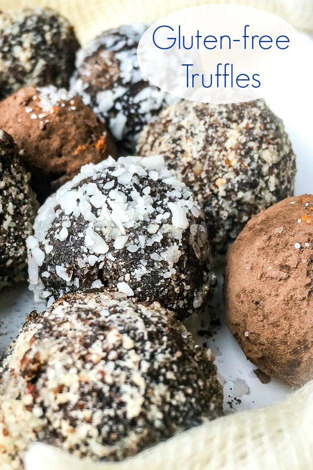 Gluten Free Vegan Chocolate Truffles Recipe #Truffles #GlutenFree #Vegan #Vegetarian