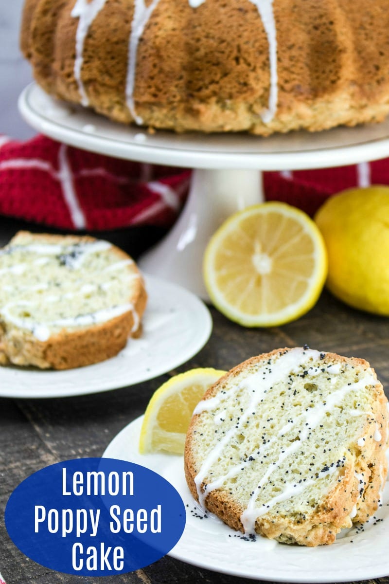 Glazed Lemon Poppy Seed Bundt Cake Recipe