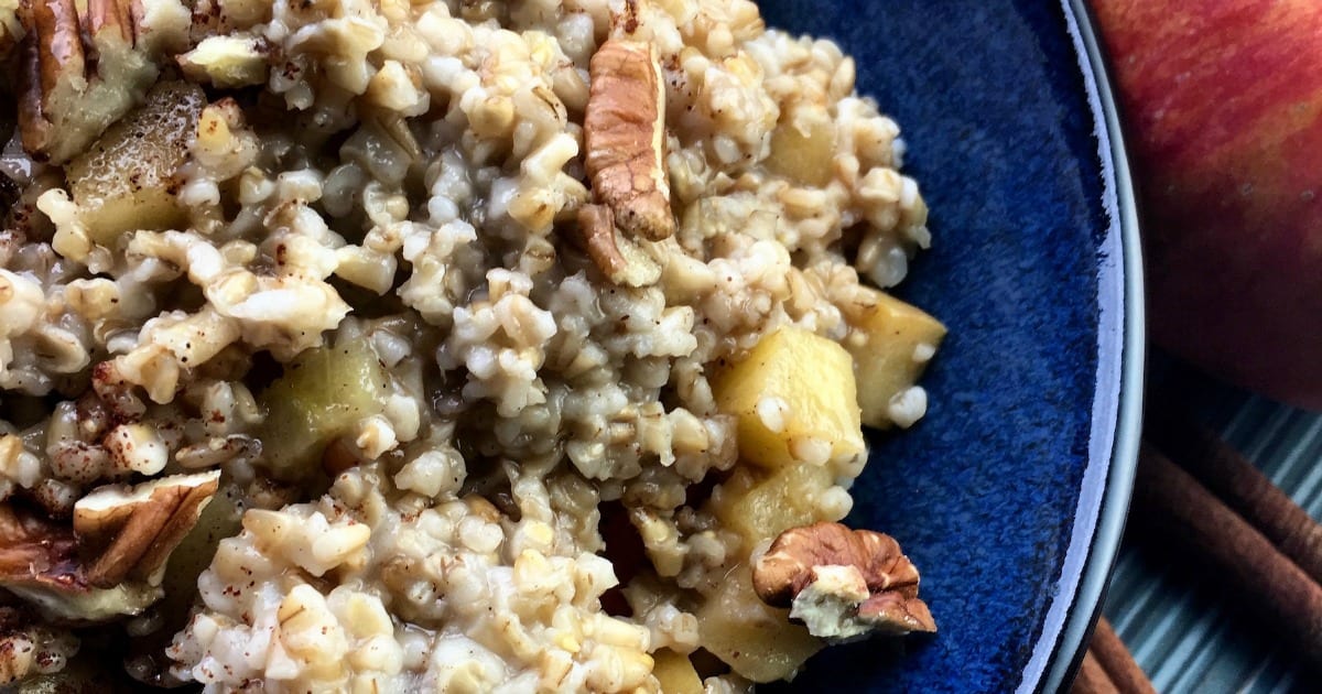 feature apple cinnamon slow cooker oatmeal