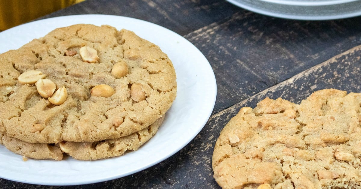 feature chewy chunky peanut butter cookies