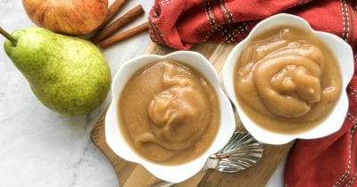 feature instant pot pear applesauce