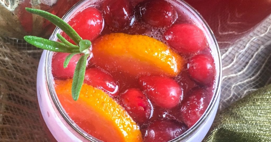 Festive Non-alcoholic Holiday Punch Recipe - Mama Likes To Cook