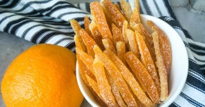 feature old fashioned candied orange peel