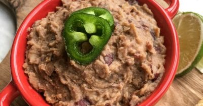 feature quick easy refried beans