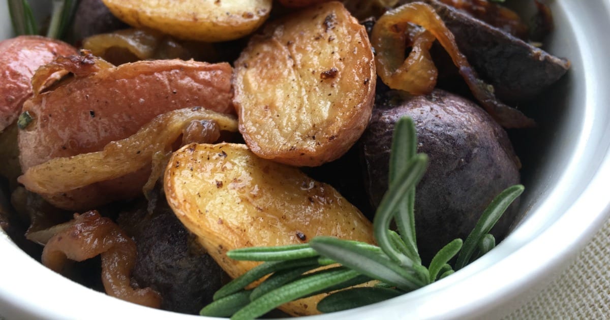 feature rosemary roasted potatoes