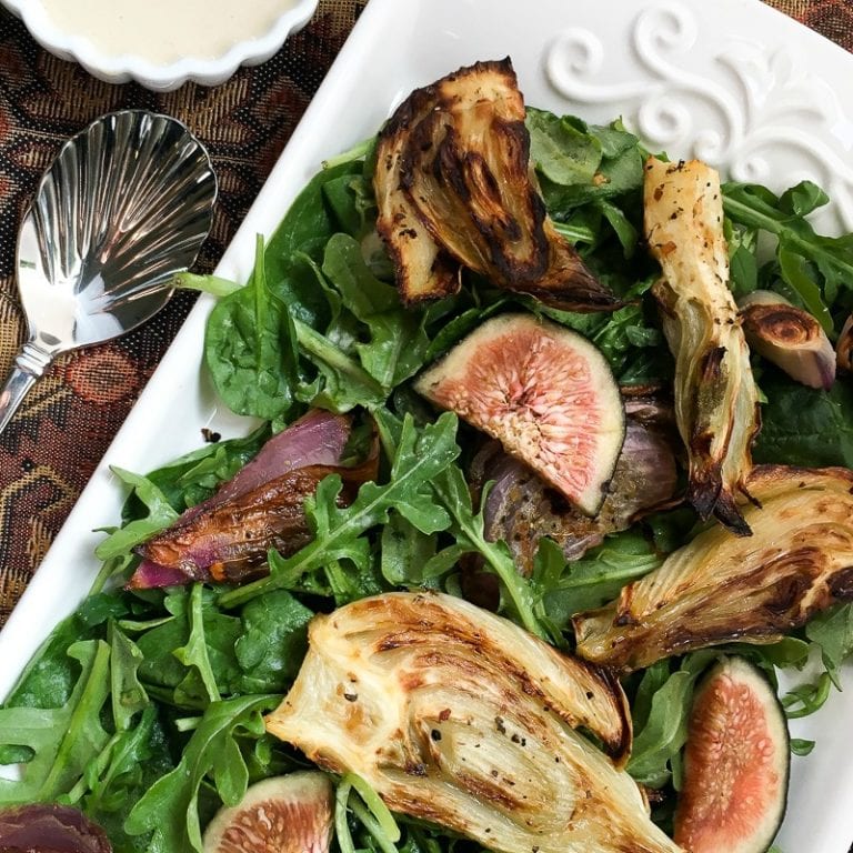 Fig and Fennel Salad Recipe with Lemon Dressing Mama Likes To Cook