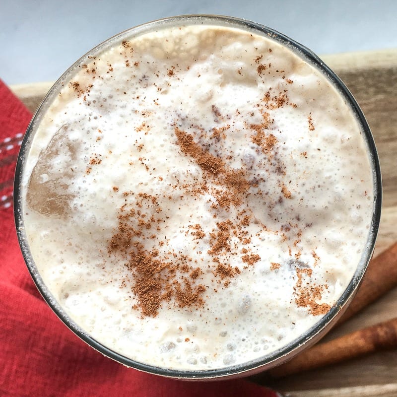 insta homemade horchata