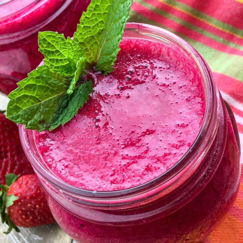 insta vegan beet smoothie