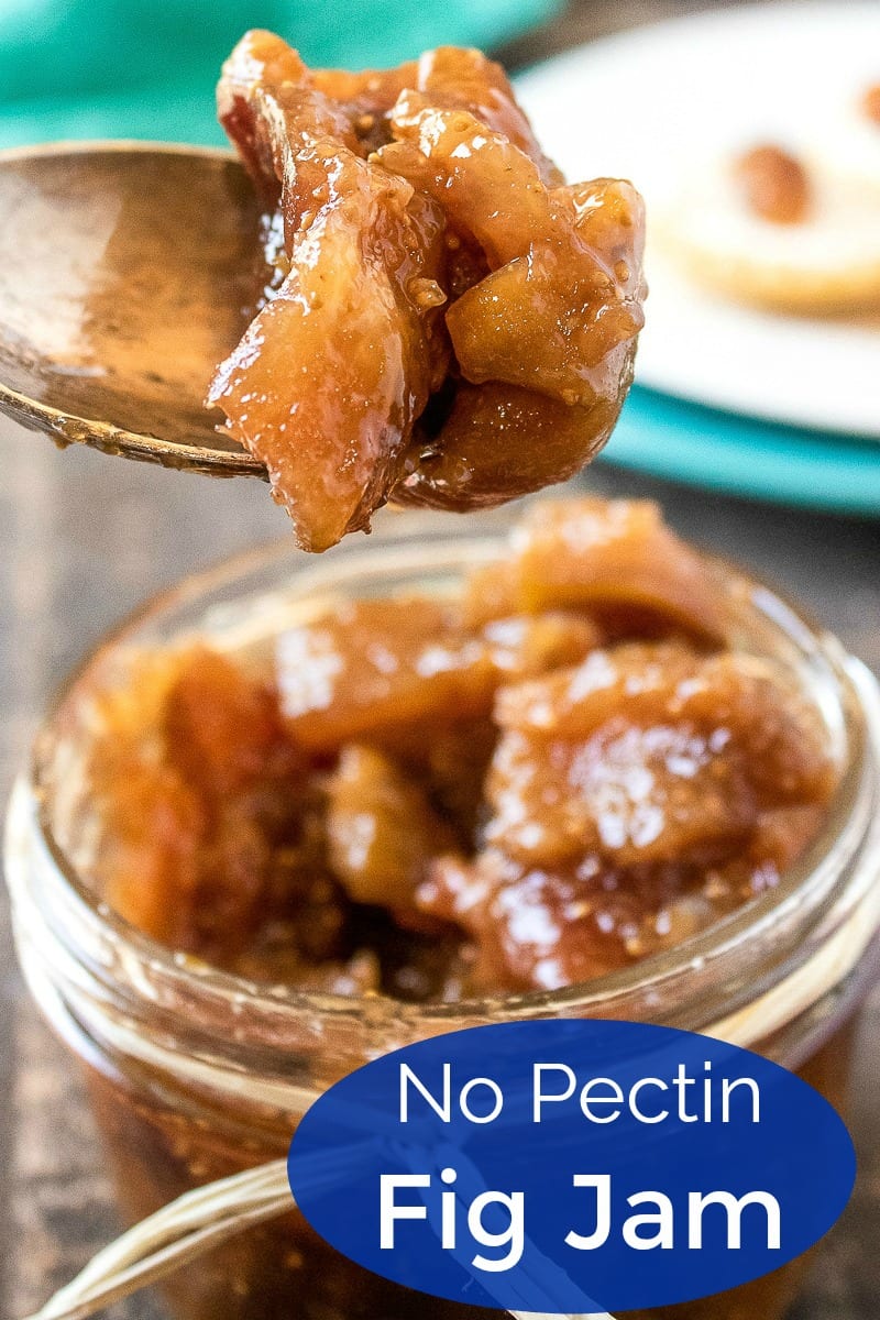 Easy No Pectin Vanilla Maple Fig Jam Recipe