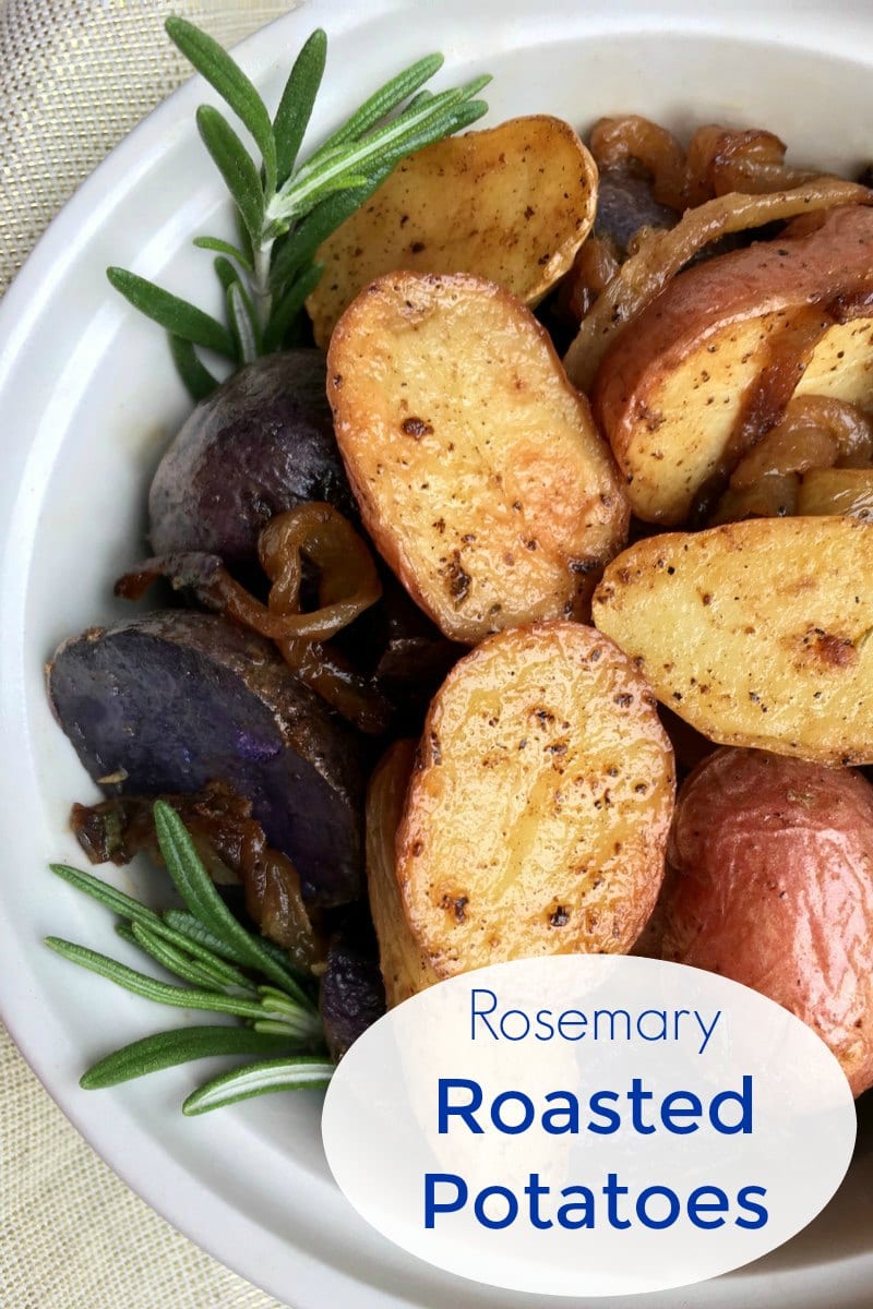 Rosemary Roasted Potatoes Recipe #Potatoes #RoastedPotatoes