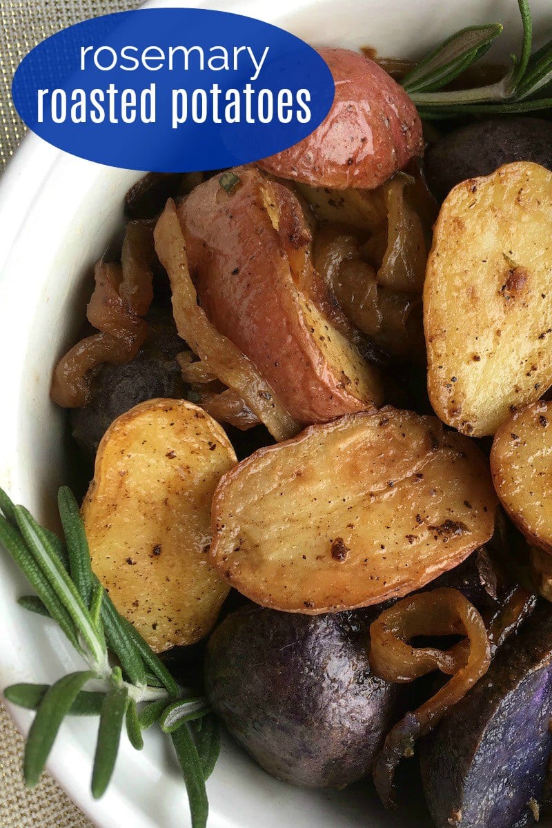 Rosemary Roasted Potatoes Recipe #Potatoes #RoastedPotatoes