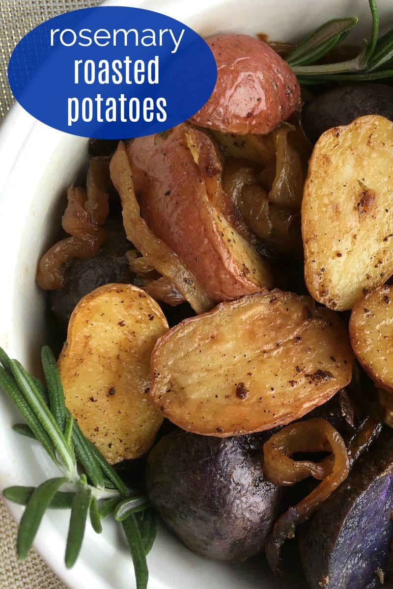Rosemary Roasted Potatoes Recipe #Potatoes #RoastedPotatoes