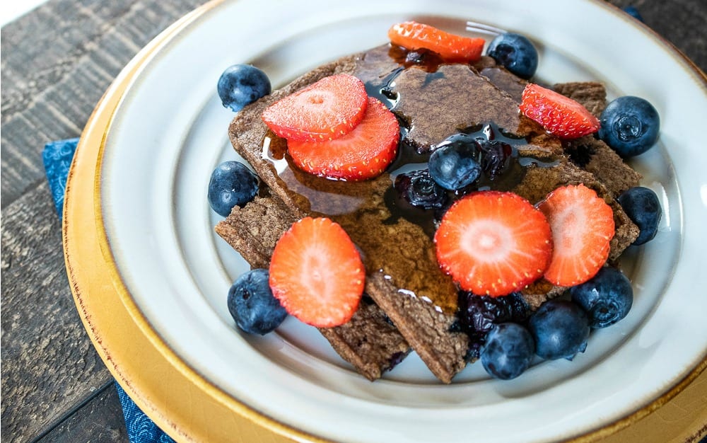 feature sheet pan blueberry pancakes