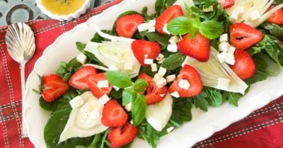 feature strawberry fennel salad