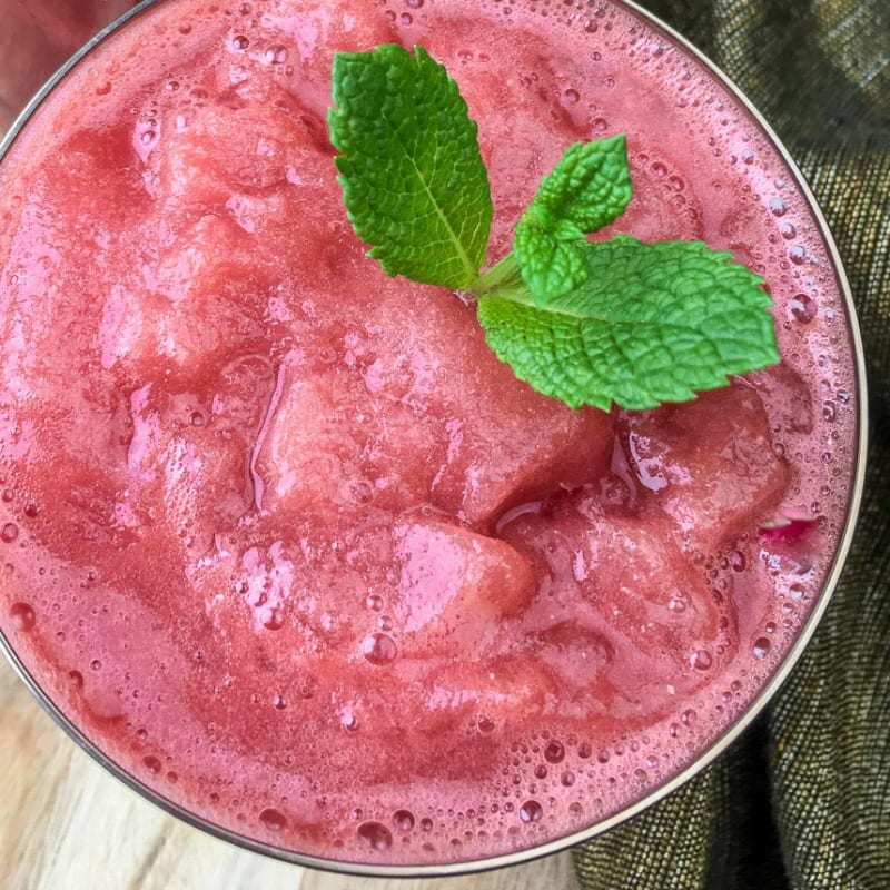 blended watermelon margarita