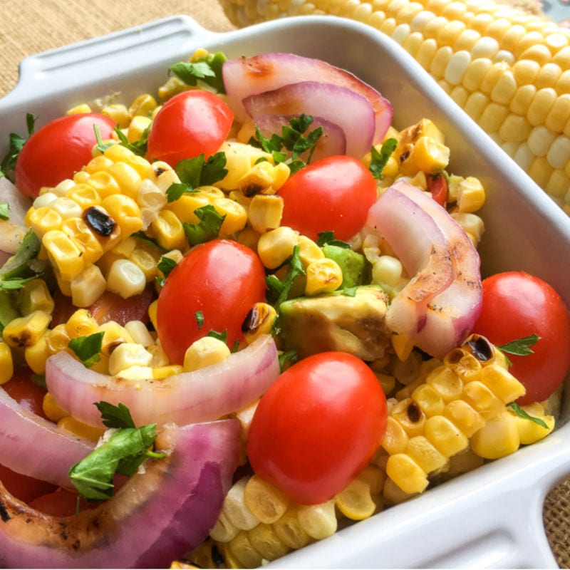 grilled corn salad