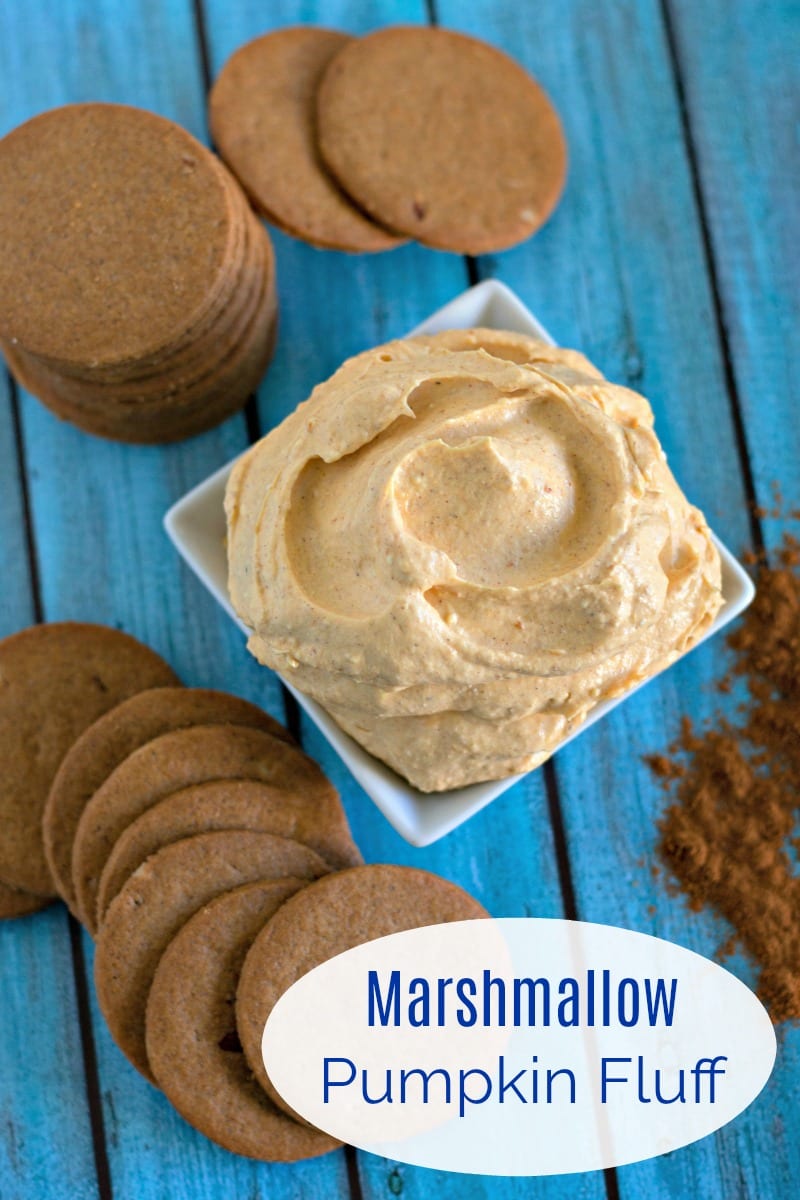 Marshmallow Pumpkin Fluff Dip Recipe #PumpkinFluff #PumpkinDip