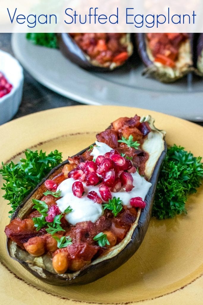 Vegan Stuffed Eggplant Recipe - Mama Likes To Cook