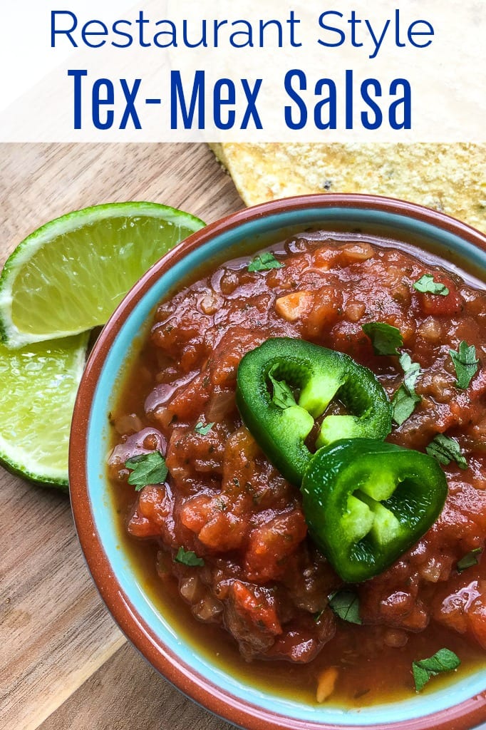 #Salsa #TexMex #CookedSalsa Make my cooked Tex-Mex salsa, when you want to have a copycat restaurant style taste at home! Yes, it's the cooking that brings out the natural flavors that