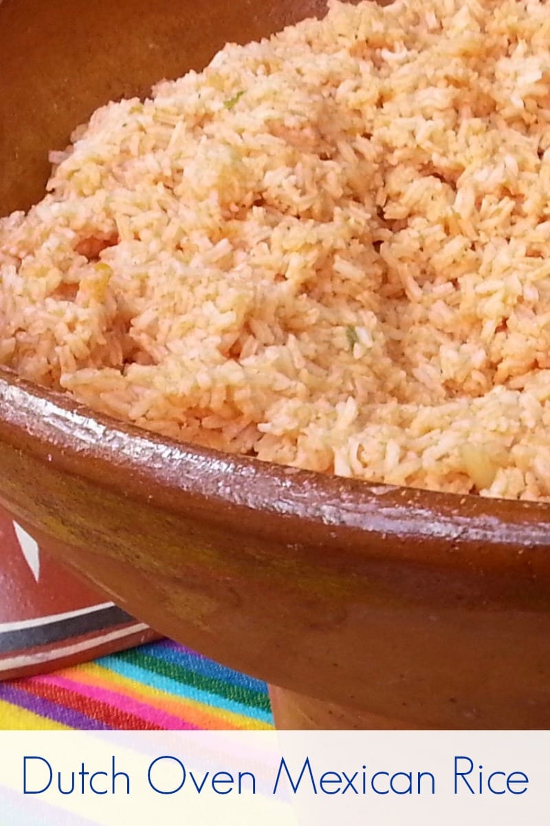 Dutch Oven Mexican Rice Recipe - Mama Likes To Cook