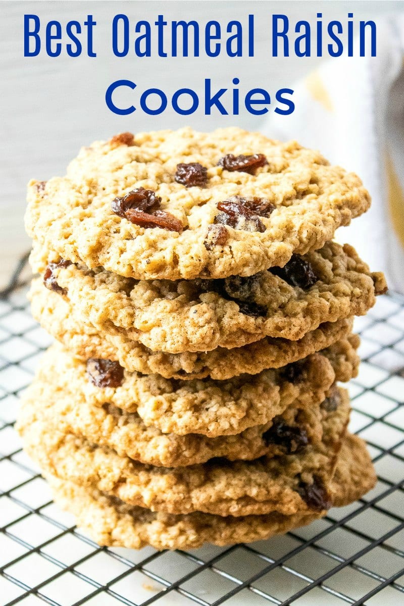 Best Oatmeal Raisin Cookies Recipe