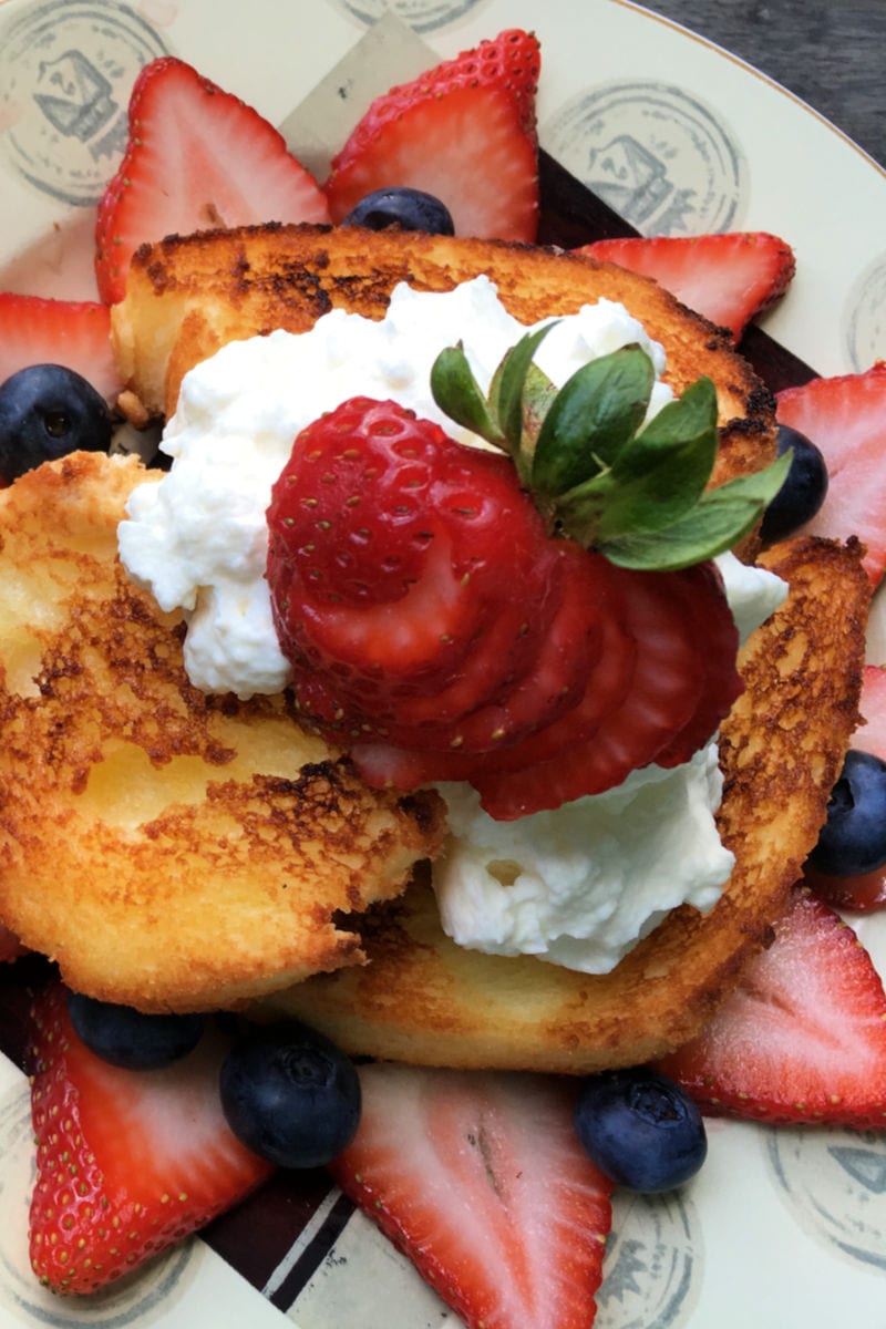 Toasted Angel Food Cake Dessert Recipe #EasyDessertRecipes #AngelFoodCake #EasyDessert