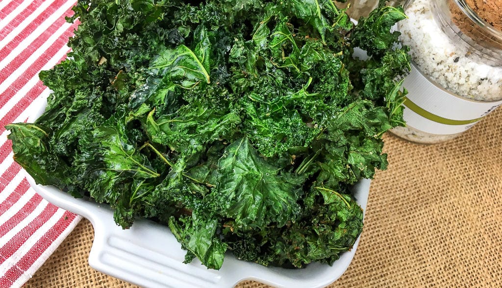 feature crispy kale chips