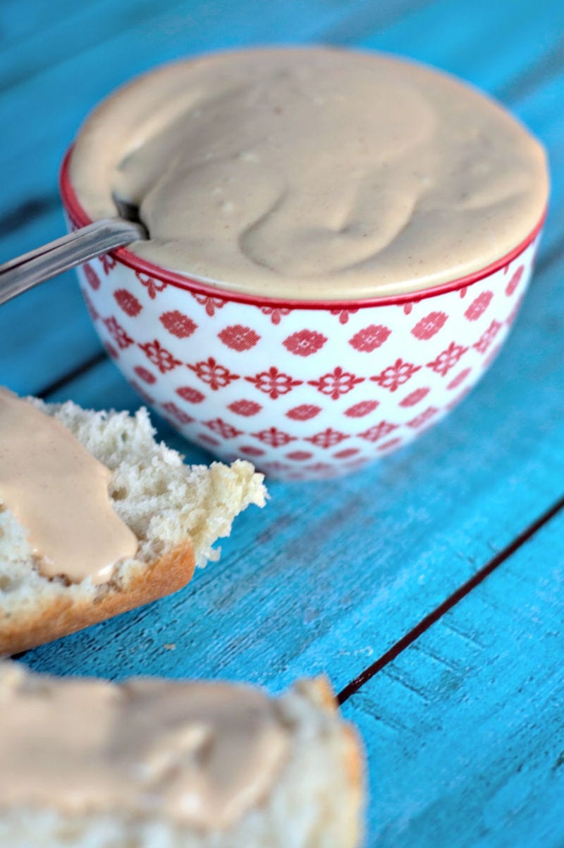 Amish Peanut Butter Church Spread Recipe - You can take a step back in time, when you make this simple, three ingredient authentic Amish peanut butter spread, aka church spread.