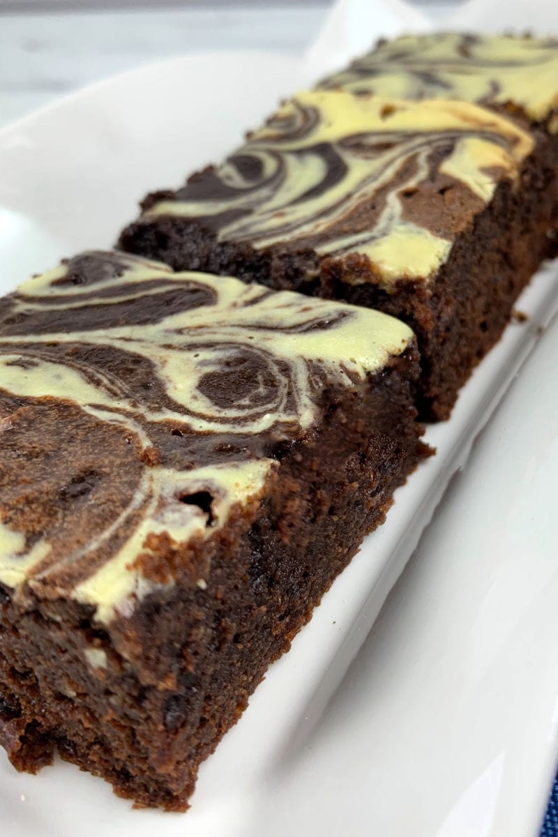 Cream Cheese Swirl Slow Cooker Brownies Recipe Can  you make brownies in a Crock Pot? Yes, you absolutely can make delicious homemade cream cheese swirl slow cooker brownies.